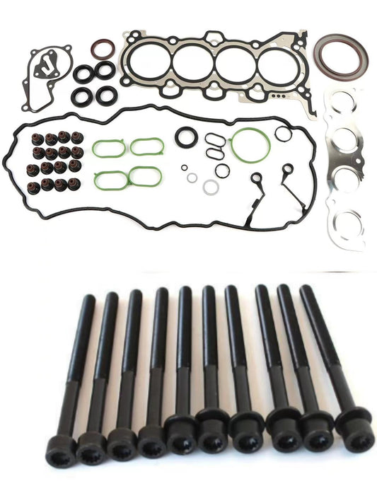 G4NC 2.0L Engine Gasket Seal Kit w/ Head Bolts for Hyundai for Tucson for Kia Soul Forte