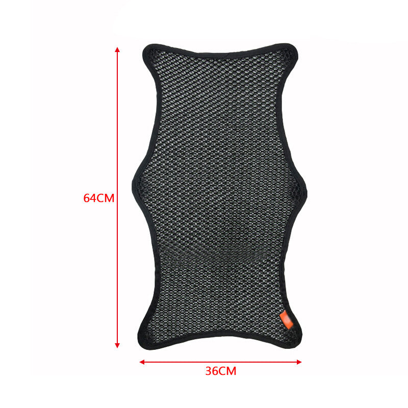 Motorcycle for seat cushion cover, waterproof, non-slip, breathable mesh, XL size, suitable for summer. n