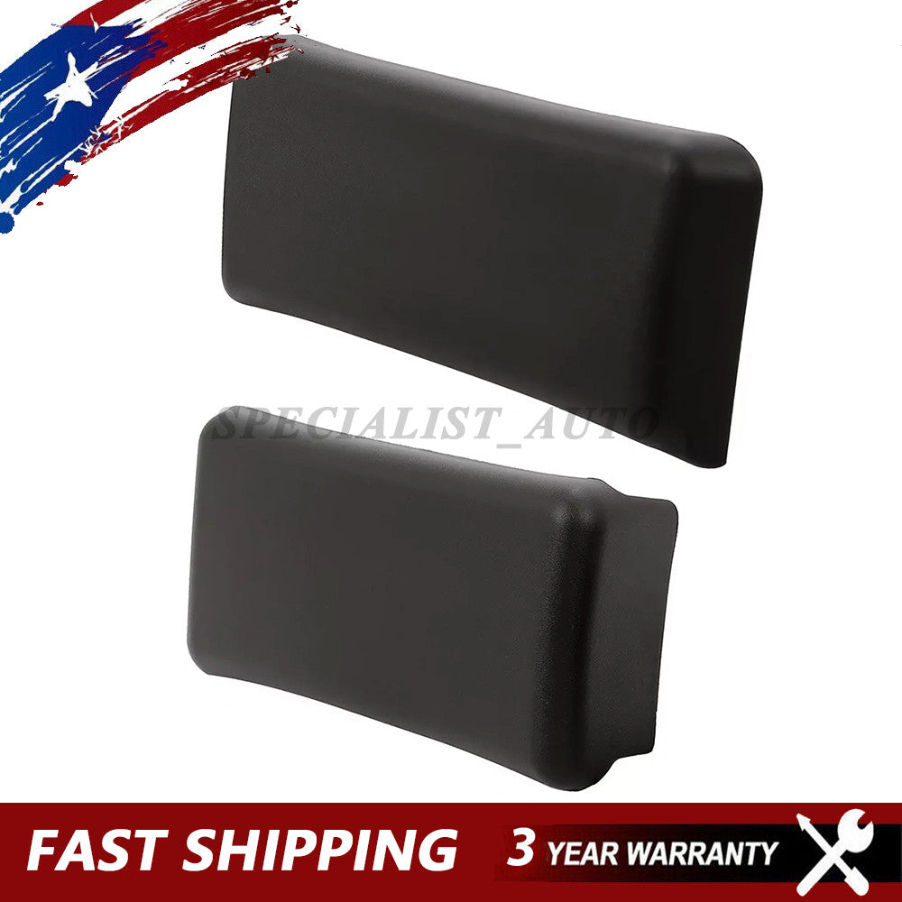 Pair LH+RH Front Bumper Guards Inserts Pads Caps Fit for Ford F150 2009-2014