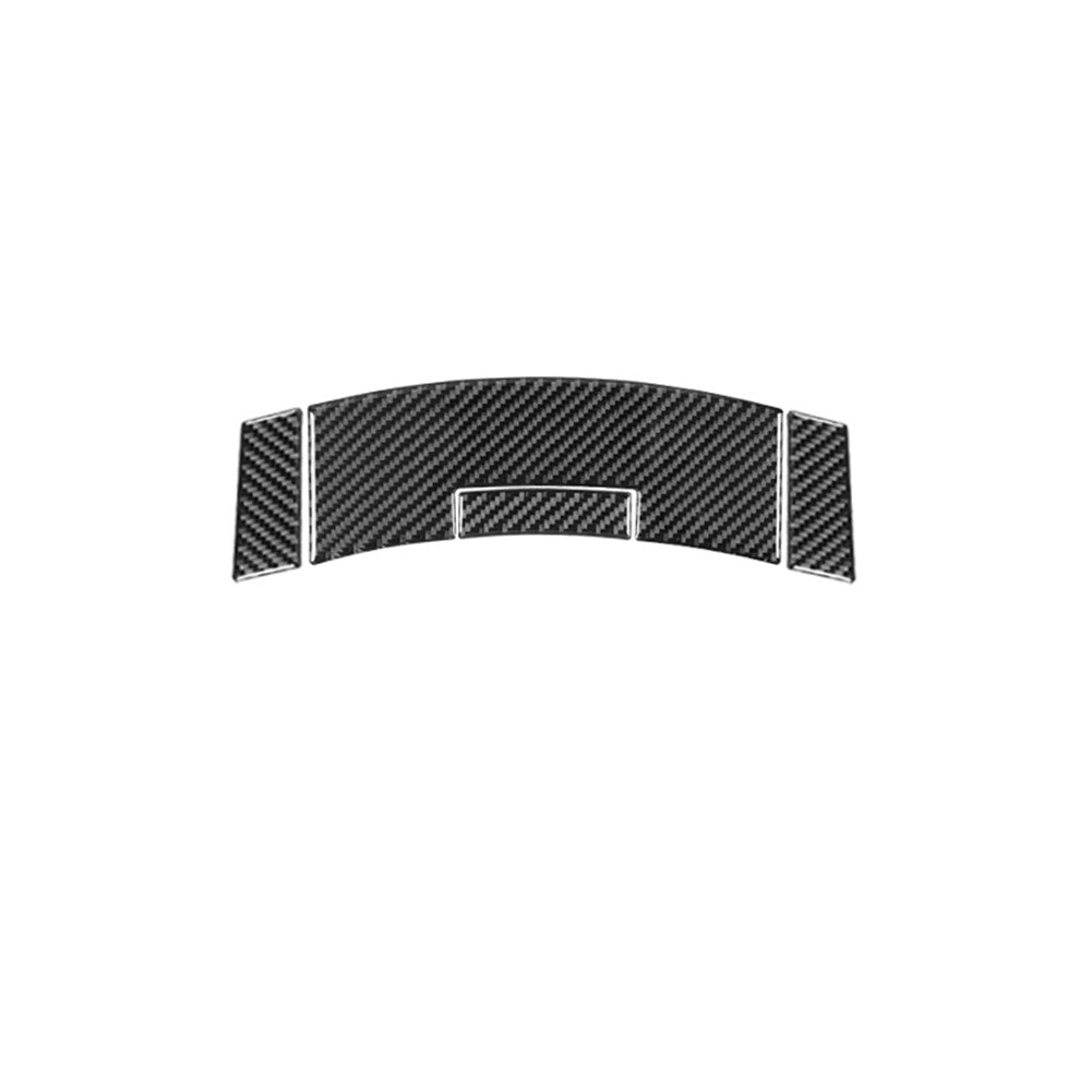 2Pcs Carbon Fiber Interior Side Air Vent Cover Trim for Fiat 500L 2014-2017 v