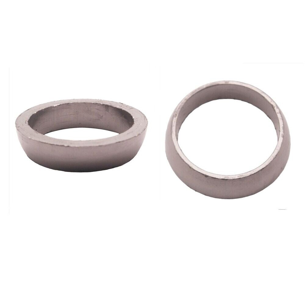 2x 2 ID Flexible Graphite Auto Car Muffler Exhaust Pipe Gaskets Accessories New n