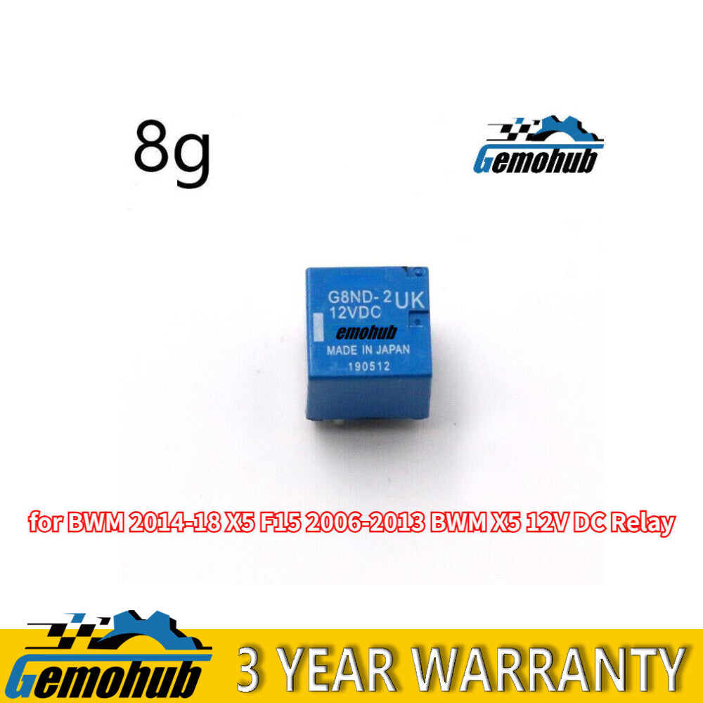 Hand Brake Relay G8ND-2UK for BWM 2014-18 X5 F15 2006-2013 BWM X5 12V DC Relay