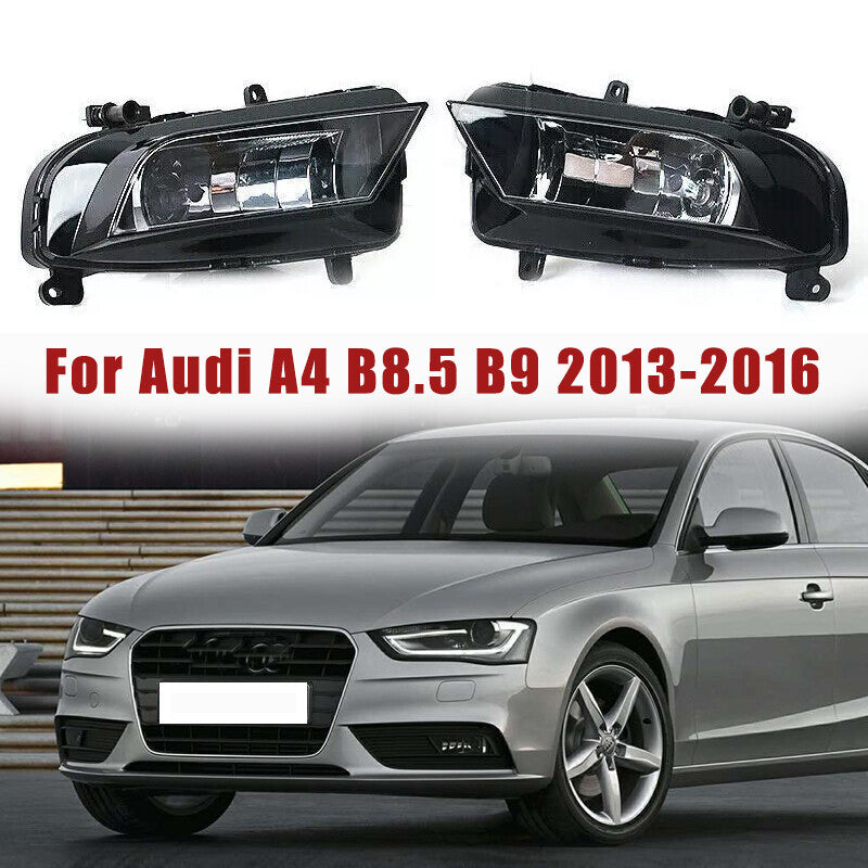 LHRH For 2013-16 for Audi A4 B8.5 B9 Front Bumper Fog Light Fog Lamp With Bulbs