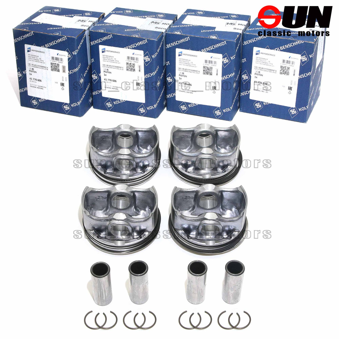 equipment manufacturer piston and ring kit for Buick Sonic for Cruze Trax 1.8L 55574537-