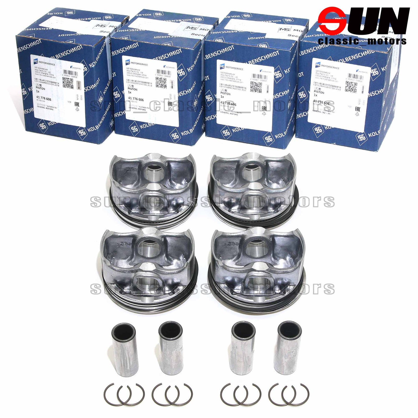 equipment manufacturer piston and ring kit for Buick Sonic for Cruze Trax 1.8L 55574537-