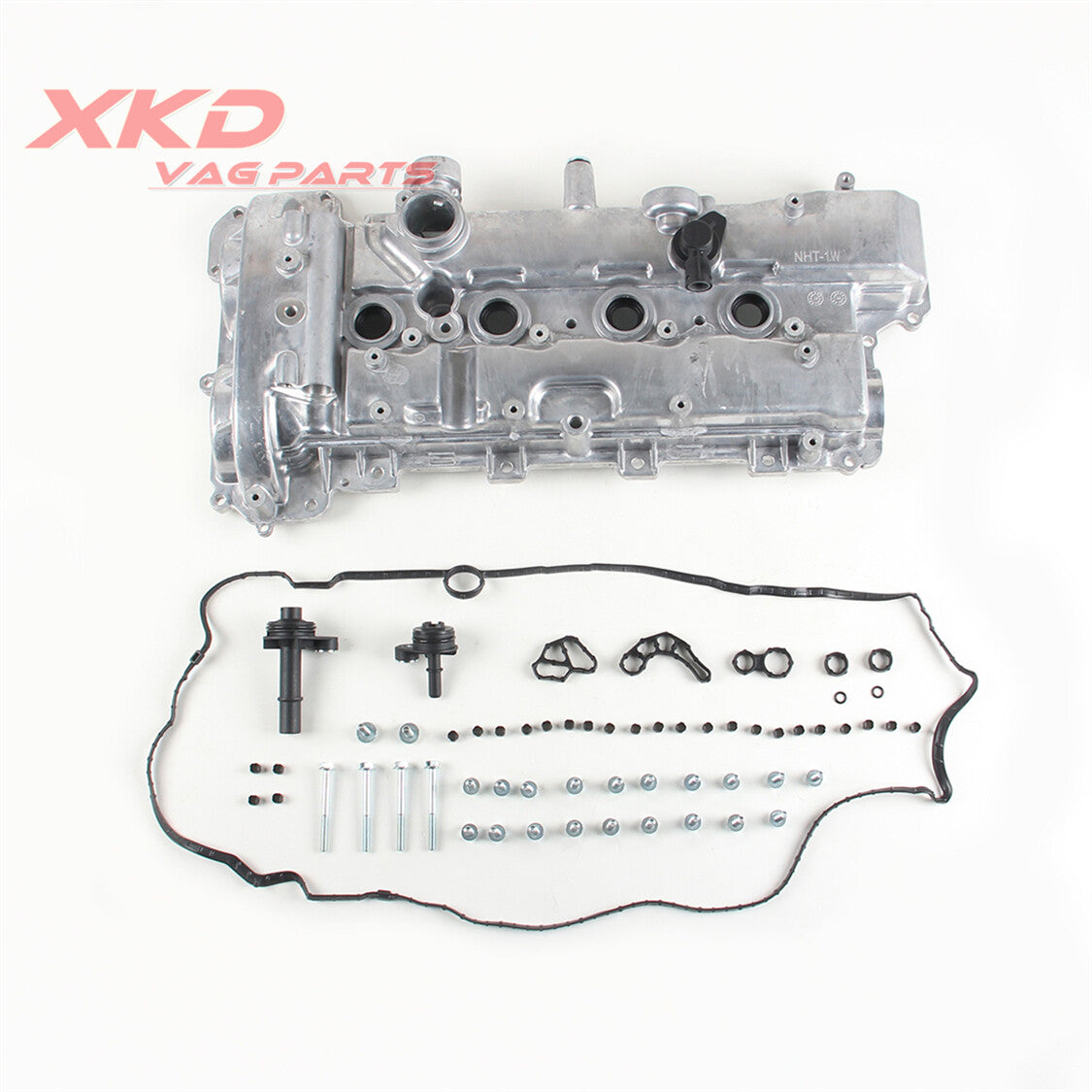 2.0T aluminum alloy engine valve cover and gasket suitable for Cadillac CTS and for Chevrolet Malibu.