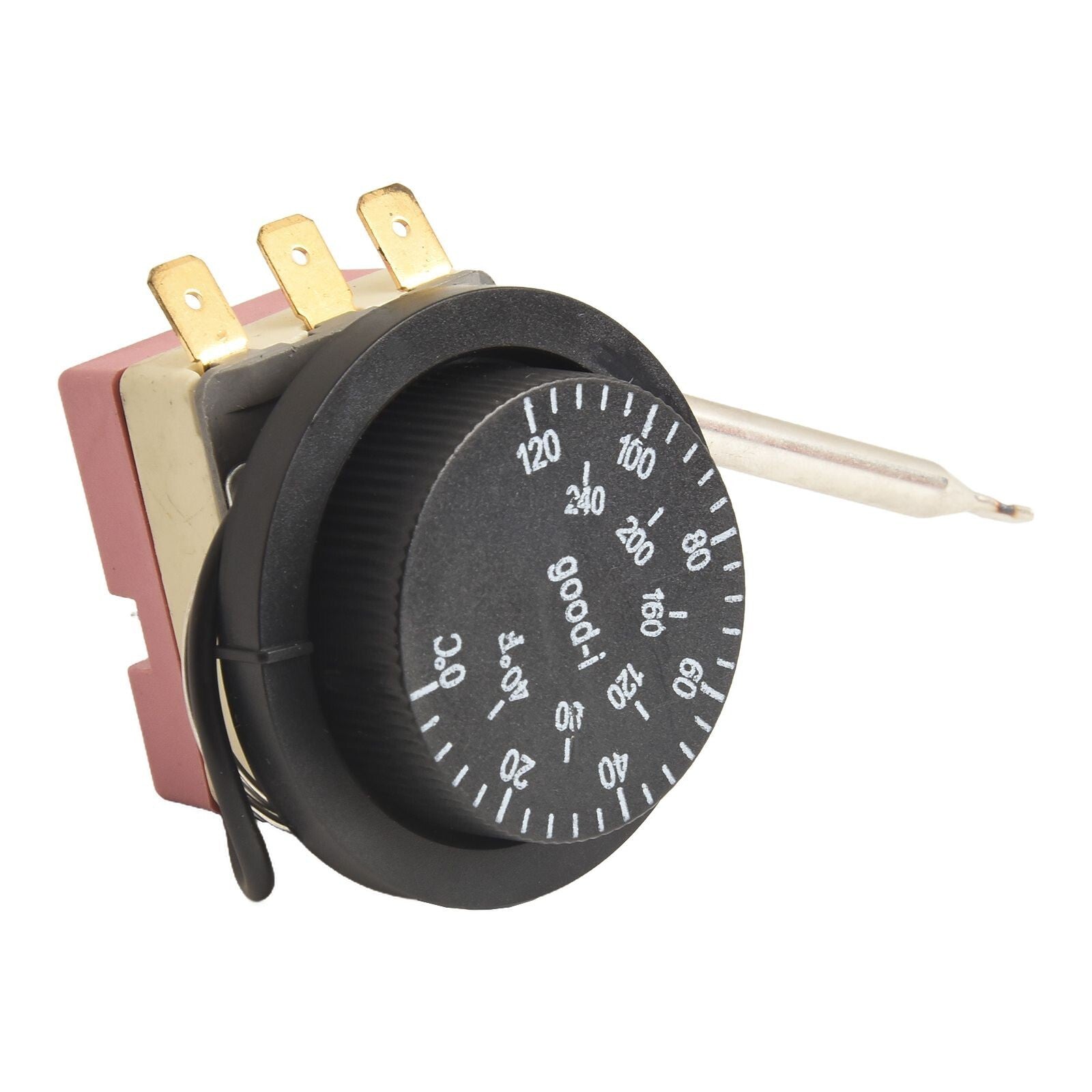1x Adjustable Electric Fan Thermostat Radiator Temperature Control Probe v