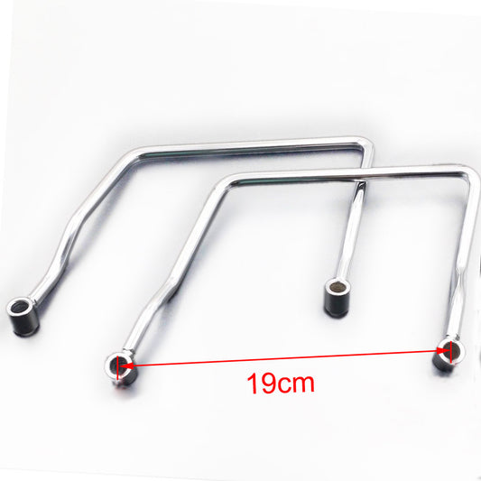 19cm Saddle bag Support Bar Mount Bracket for Honda Shadow Aero VT 750 600 VLX Q