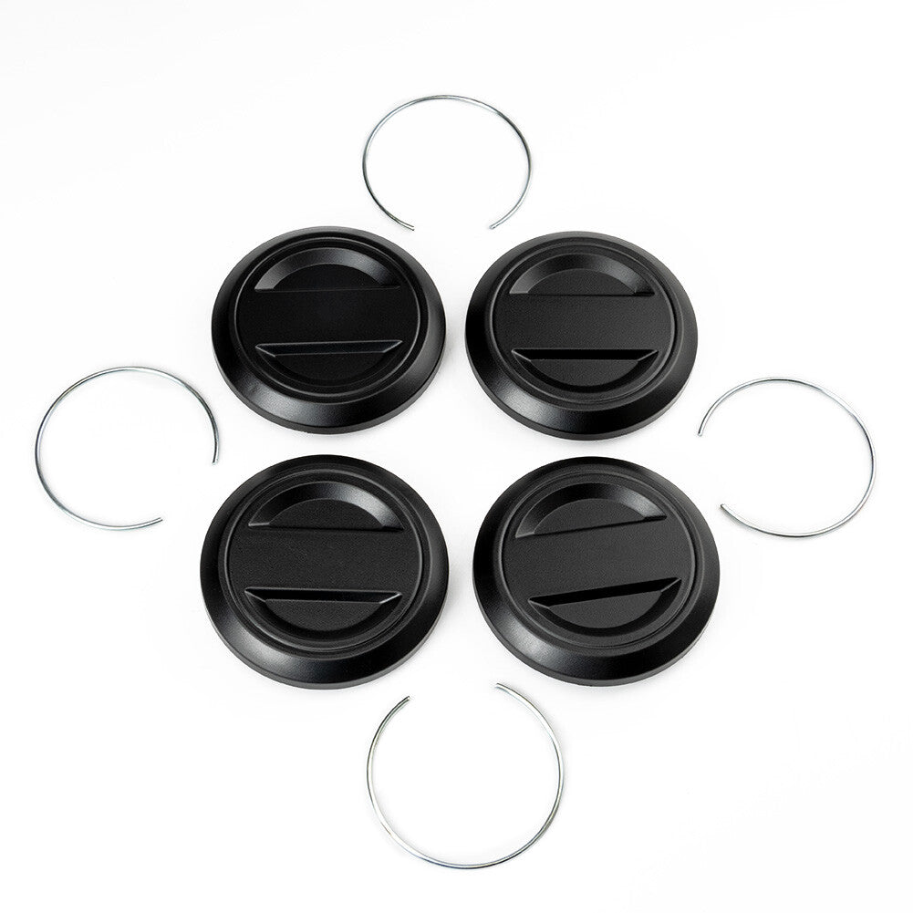 4-piece set for RZR XP 1000 hub caps and wheel covers - 2017+ RZR XP1000 XP1K XP4 turbo engine Q
