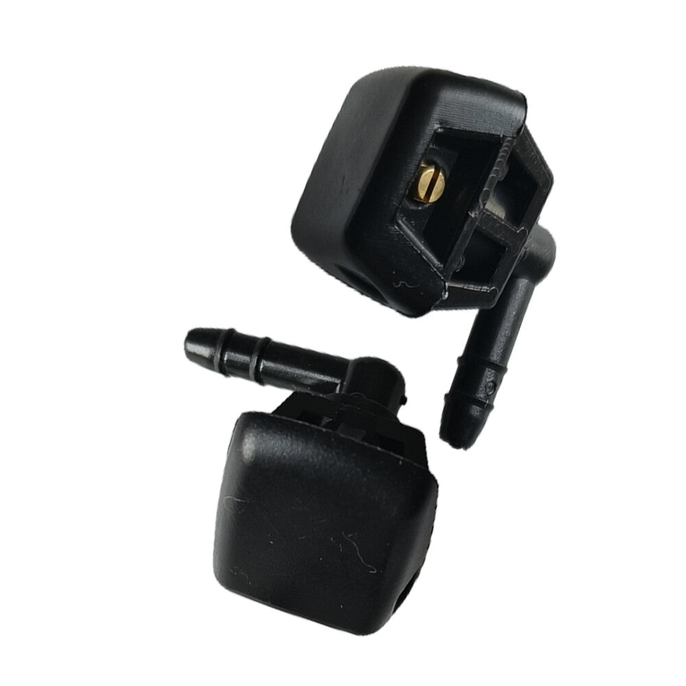 2Pcs Front Windshield Wiper Washer Jet Nozzle Fits For Panda Punto Doblo Ducato