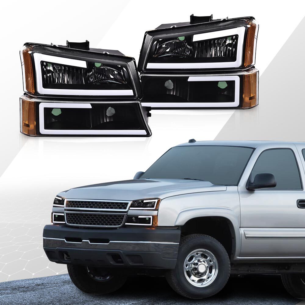 Fit For 2003-07 Silverado AVALANCHE LED DRL v