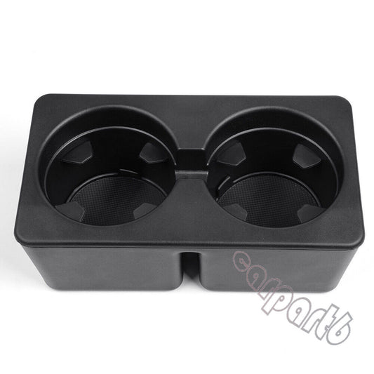 Dual Console Cup Holder Fit For 2007-2014 for GMC for Sierra for Yukon for Chevy Silverado Tahoe Q