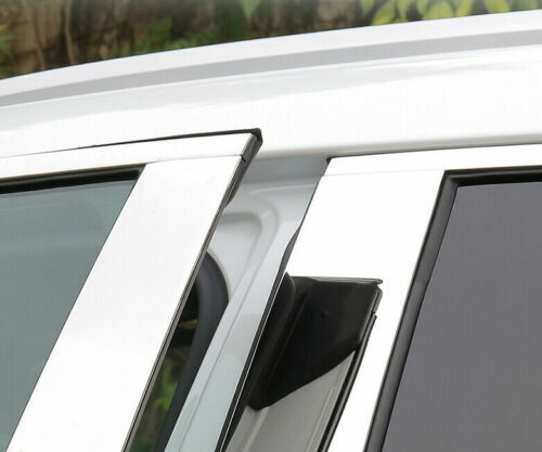 4PC ABS Carbon Fiber Side Door Handle Cover Trim For Highlander 2020-2022 v