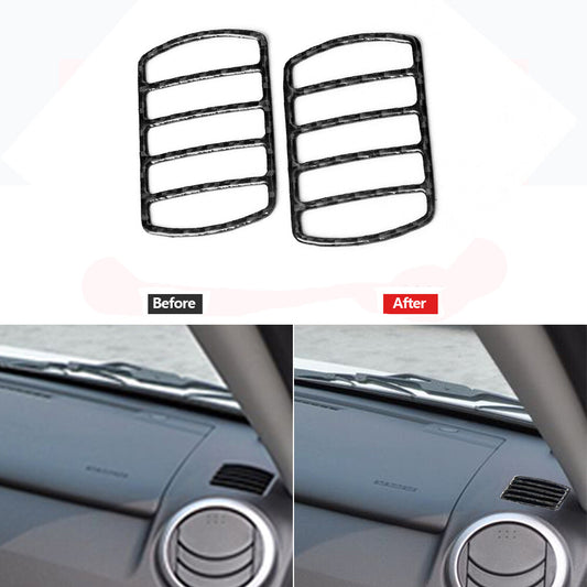 Carbon Fiber Passenger Side Rear Door Strip Cover Trim for Suzuki Grand Vitara v