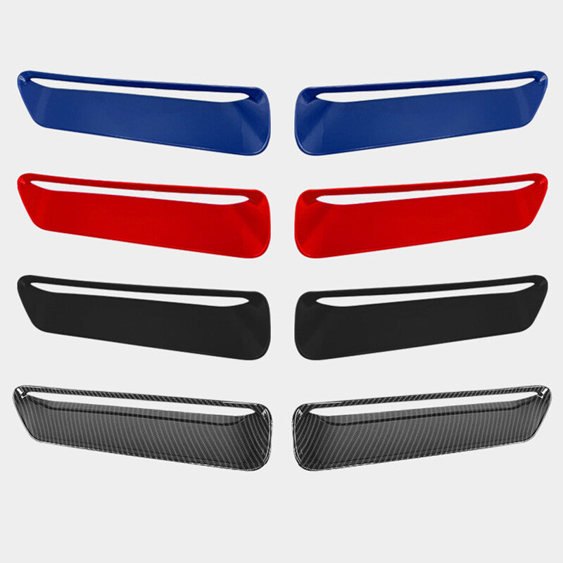 2-Piece Hooded Spoon Cover Vent Intake Socket Decoration 15-23 for Dodge for Challenger Exterior