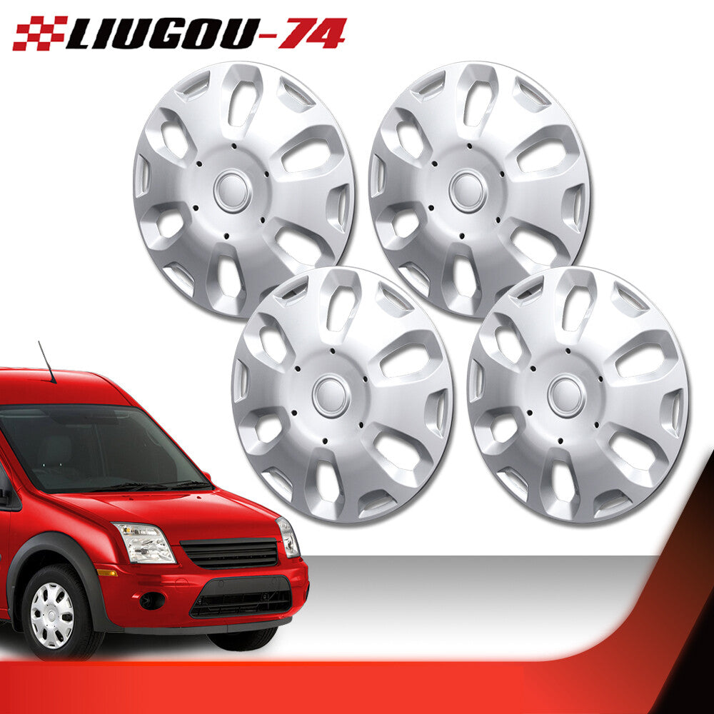 Suitable for 4 pieces of Transit CONNECT VAN 15 inch wheel hub covers from 2010 to 2013- v
