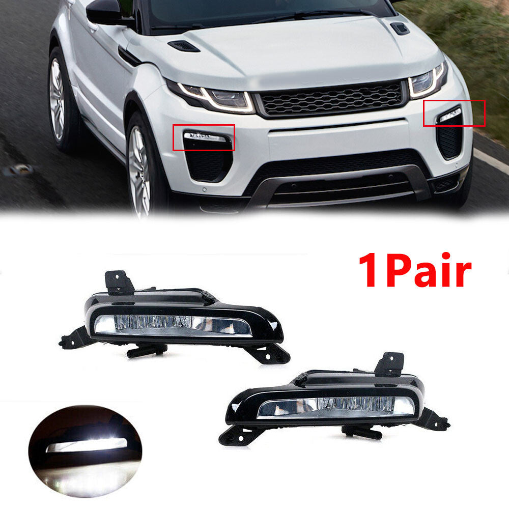 Applicable to for Land Rover for Range Rover Evoque 2015 - 2018 1 pair of daytime running lights and fog lights