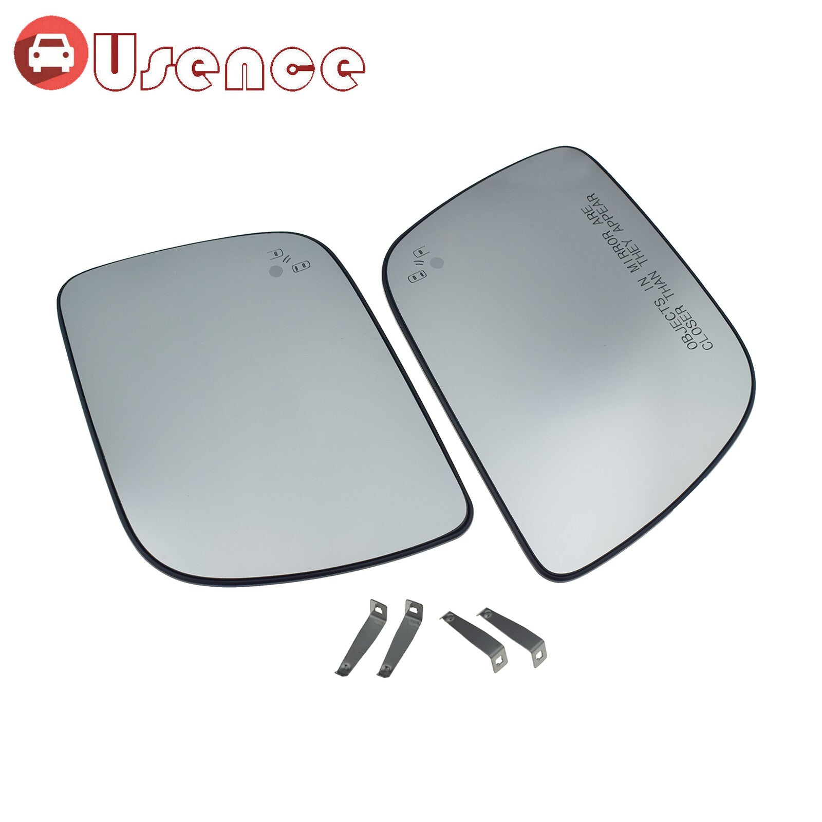 2Pcs Left Right Side Mirror Glass Blind Spot For 11-17 for Ford Explorer BB5Z17K707D