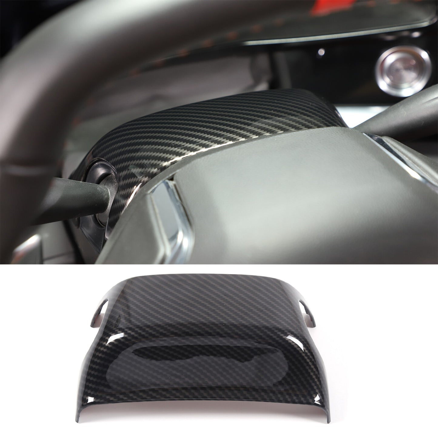 ABS orange air conditioning mode button frame decoration suitable for Maverick 2022-2023- v