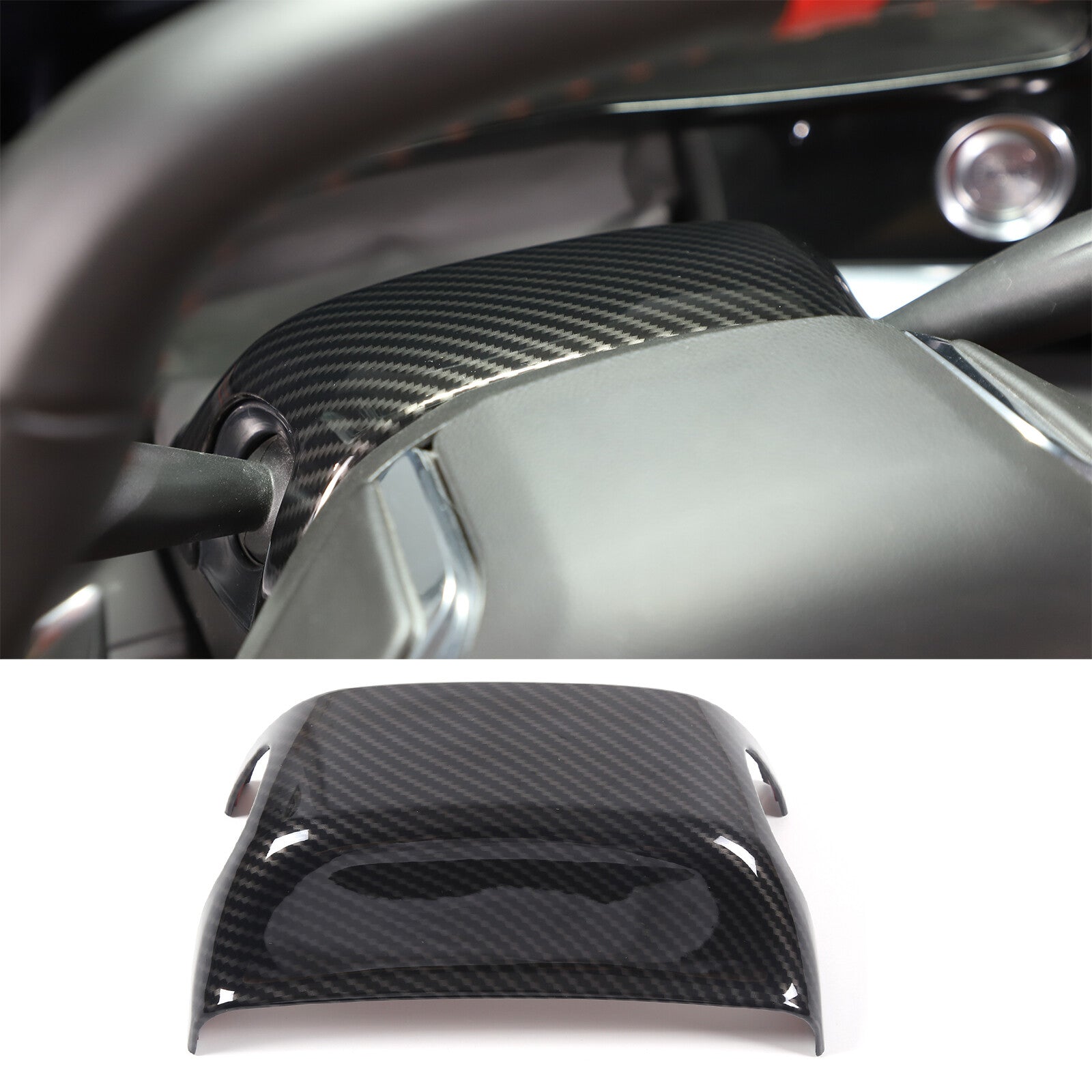 ABS orange air conditioning mode button frame decoration suitable for Maverick 2022-2023- v