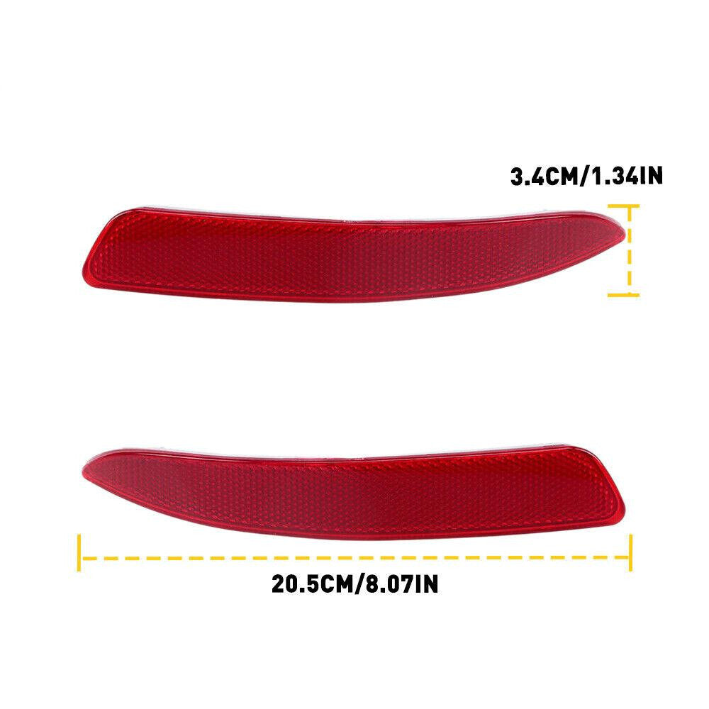 A pair of rear bumper reflector lights left and right for X5 E70 xDrive35i 2007-2013- v