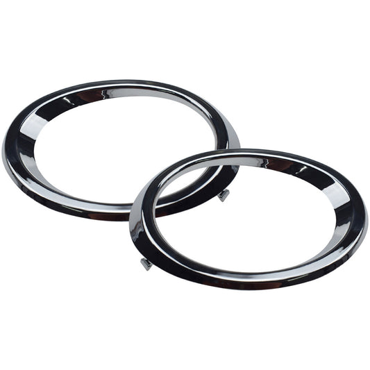 2X For 2012-2014 for Toyota for Camry SE Chrome Fog Light Trim Cover Cap Right+Left Side