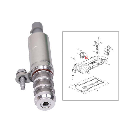 Intake Camshaft Position Actuator VVT Solenoid Valve For Chevy for Buick 12655420 Q