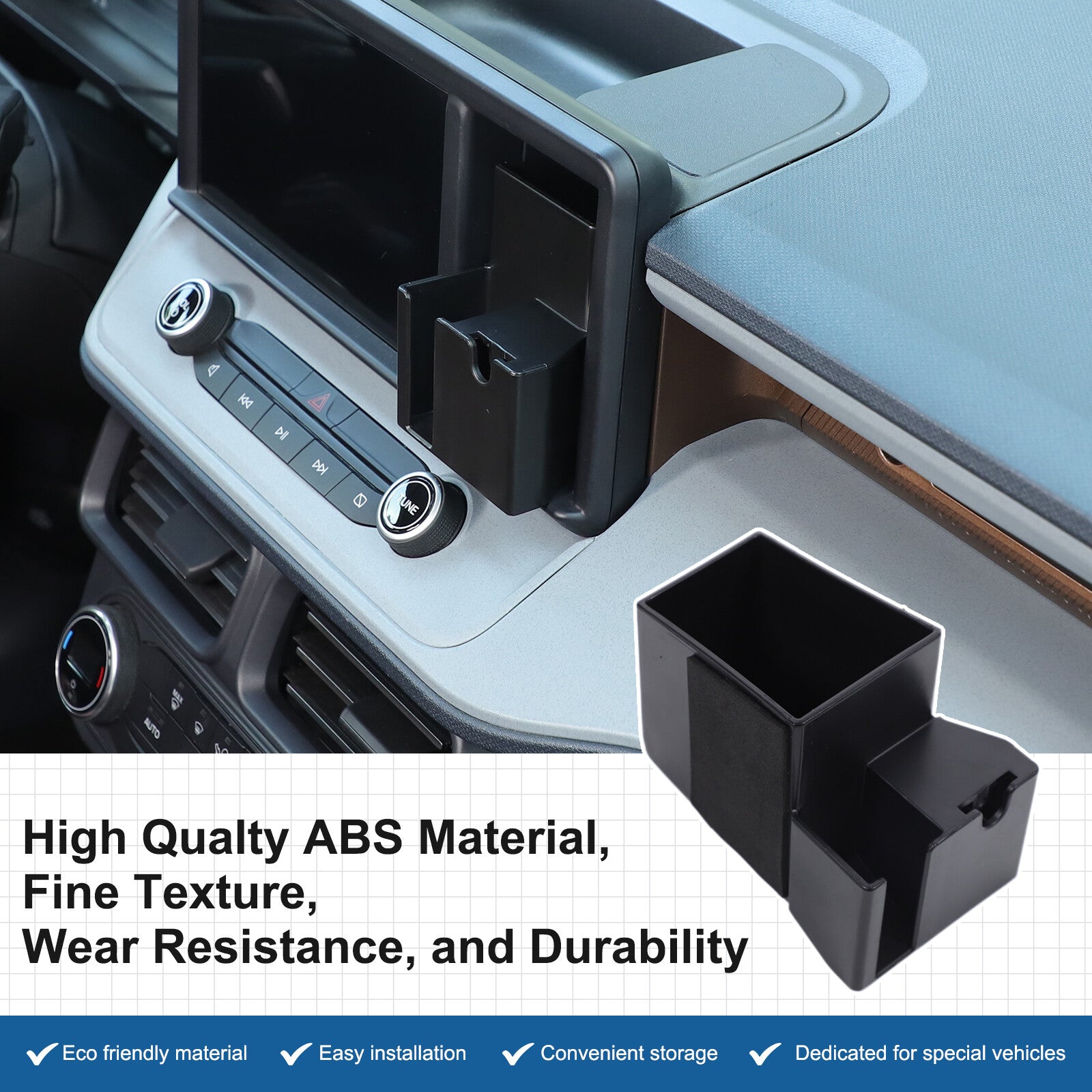 Suitable for Maverick 2022-2024, compatible with Cubby storage box and Cubby drawer trim. n