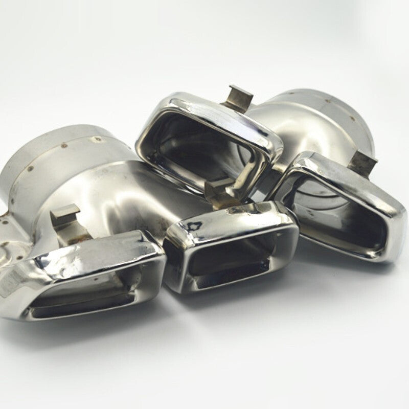 Stainless steel muffler exhaust tips suitable for Mercedes-Benz ML63 W166 X166 2013-2015 Q