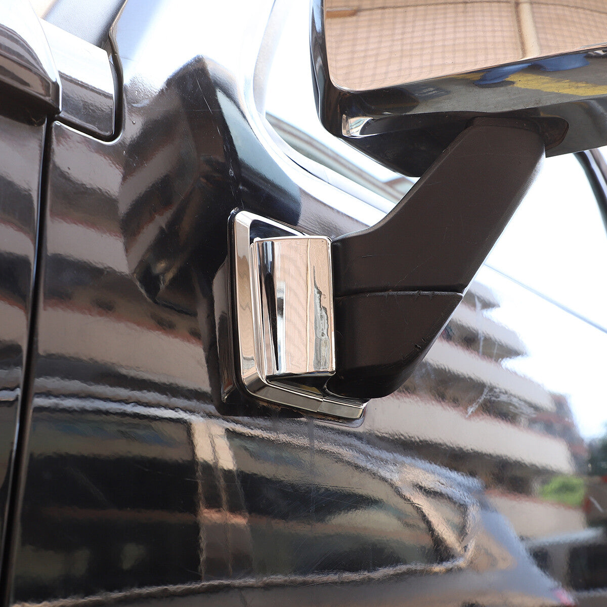 Aluminum alloy red keyhole cover protective cover for HUMMER H2 2003-2007
