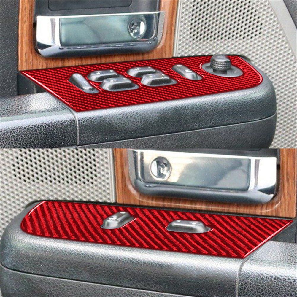Interior Rear Window Lift Switch Button Cover Trim for Tacoma 2016-20 v
