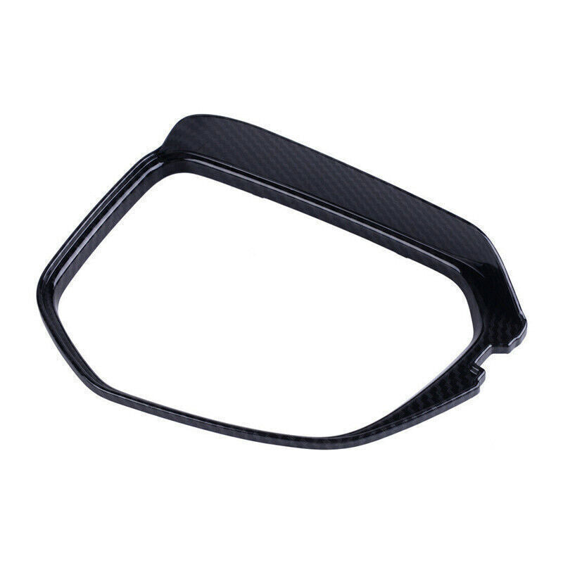 2X Carbon Fiber Rearview Mirror Rain Eyebrow Cover Trim for Honda for Civic 19-2021
