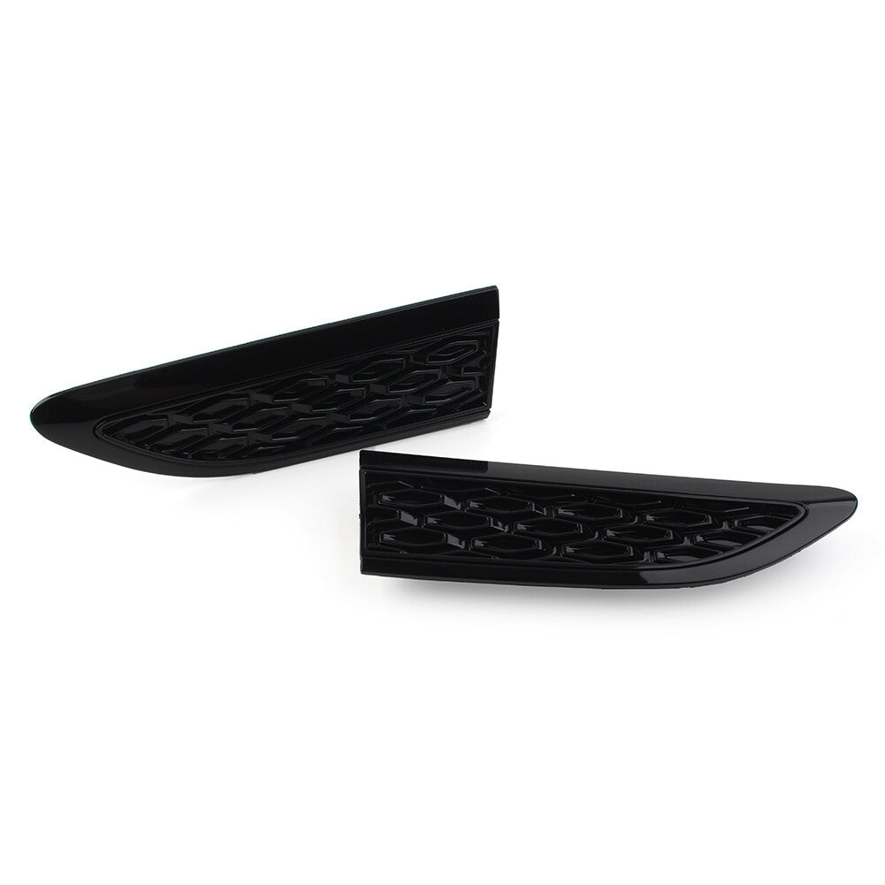 Glossy Black Mesh Fender Side Vent for Land Rover Discovery Sport 15+ LR065248