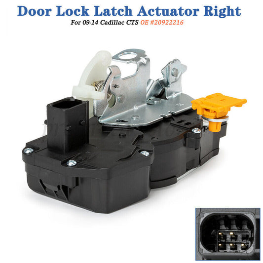 Applicable to for Cadillac CTS 09-14 door lock actuator right front with passive inlet 20922216- v