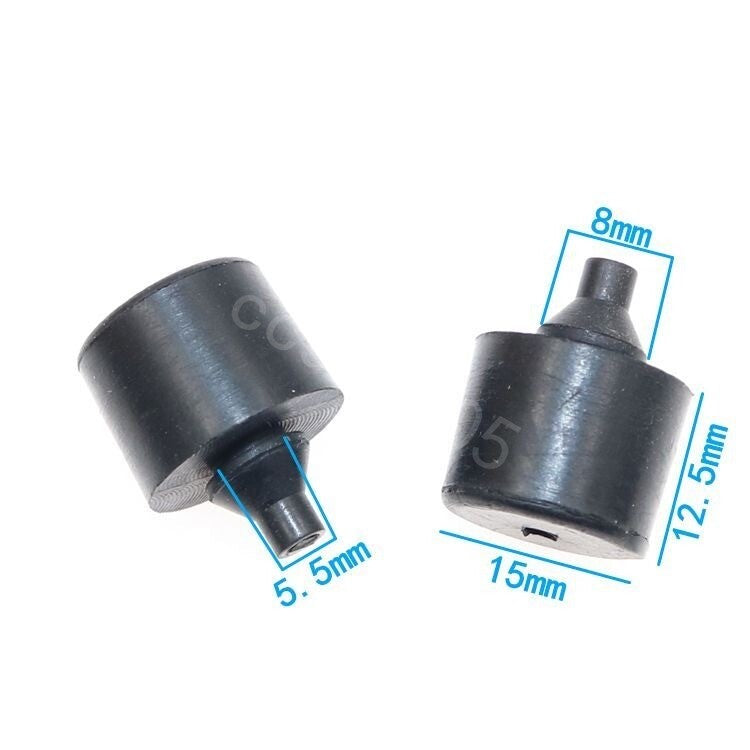 2 Pcs Car Door Rubber Bumper Buffer Washer for Land Rover