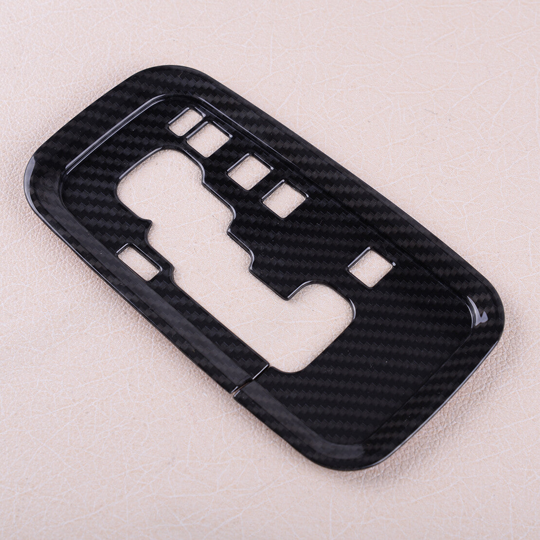 Gear Shifter Panel Decor Frame Gear Cover Trim ABS Fit for for Jeep for Wrangler JK v