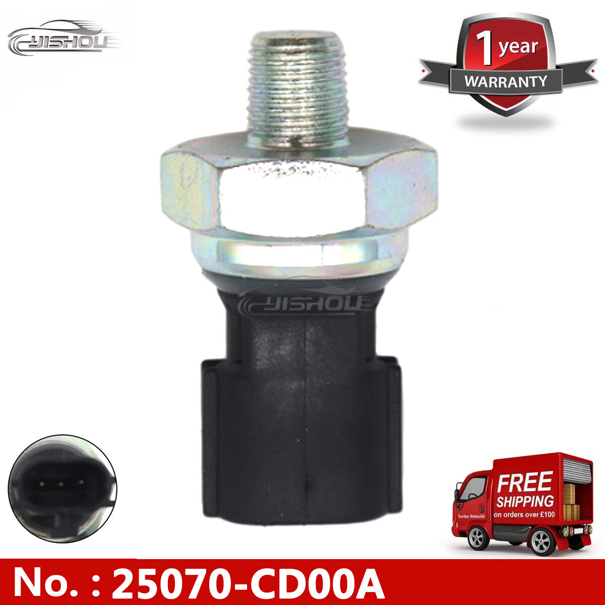 Oil pressure sensor transmitter switch suitable for Nissan Armada Titan Pathfinder 350Z Xterra
