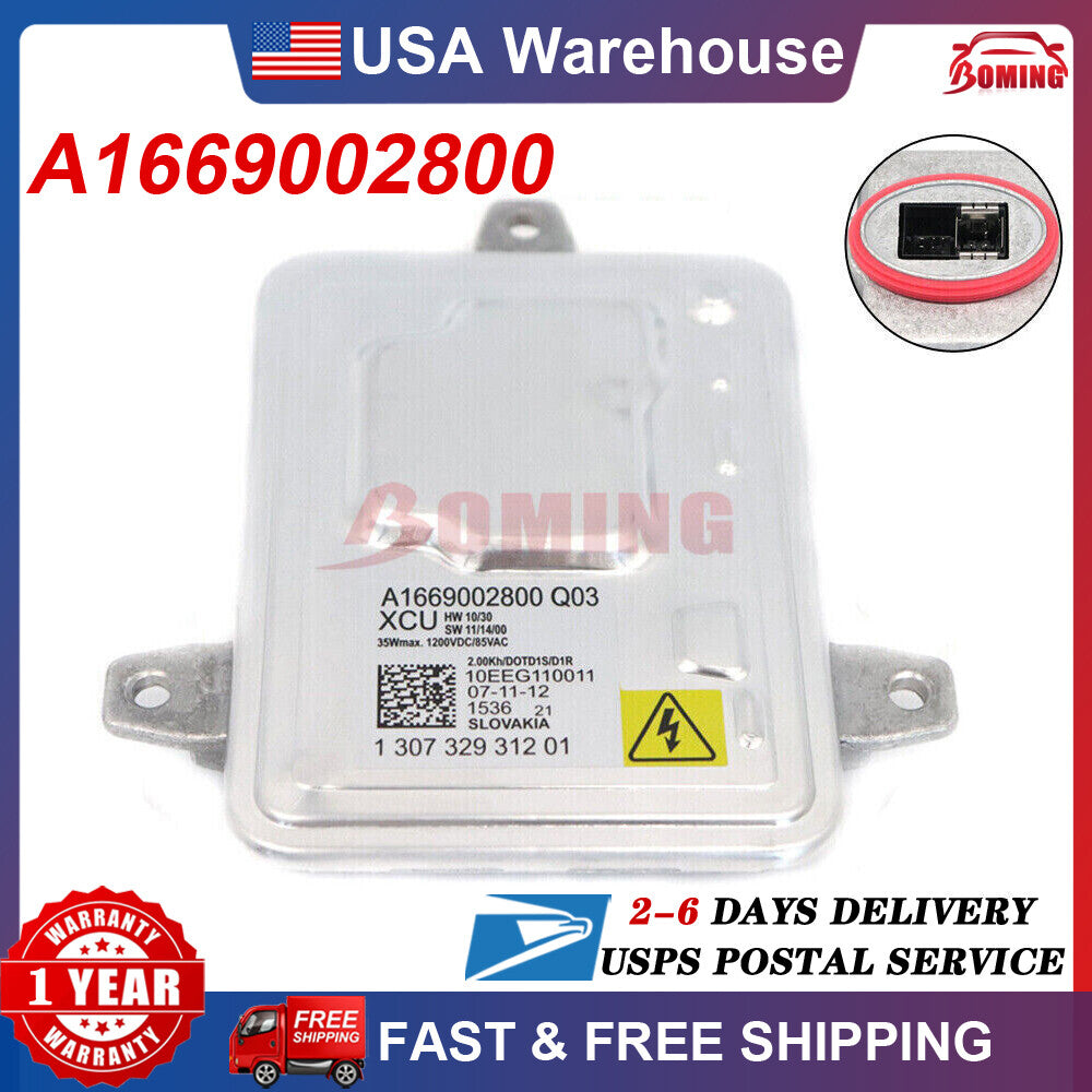 A1669002800 New Xenon HID Headlight Ballast Unit for Mercedes-Benz C ML Q