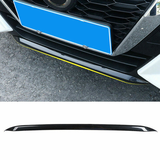 Carbon Fiber Style Front Bumper Lower Strip Guard Trim for Nissan Sentra 2020-23