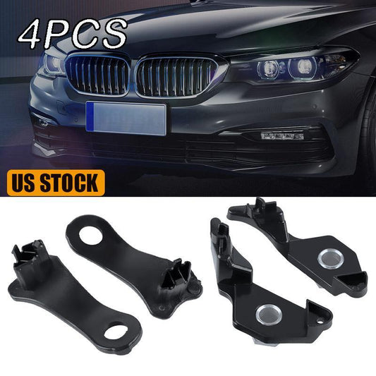 4Pcs Headlight Headlamp Repair Brackets Clips Set for BMW 5 Series E60 E61