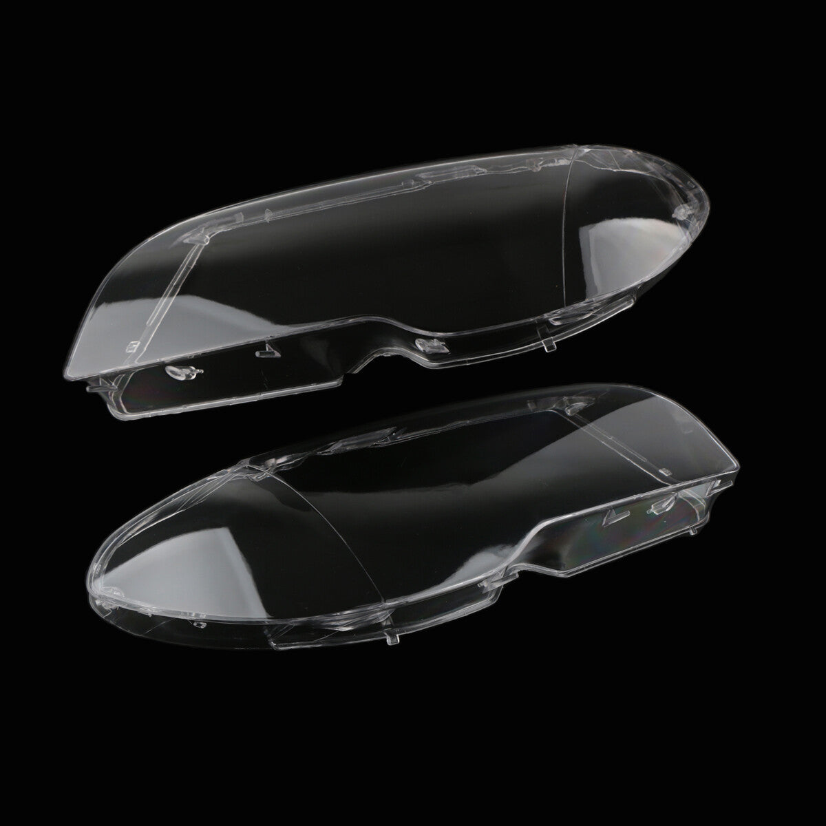 2-Piece Headlight Lens Covers for 2004-2006 for BMW 3 Series E46 2DR Coupe