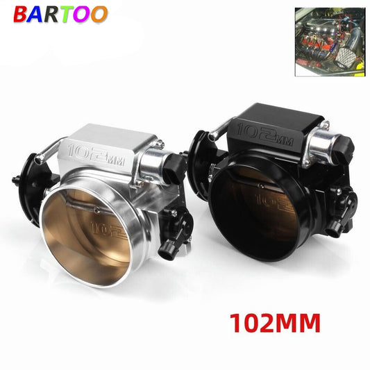 102mm Aluminum Intake Manifold Throttle Body TPS IAC for LS1 LS2 LS3 LS6 LSX Q