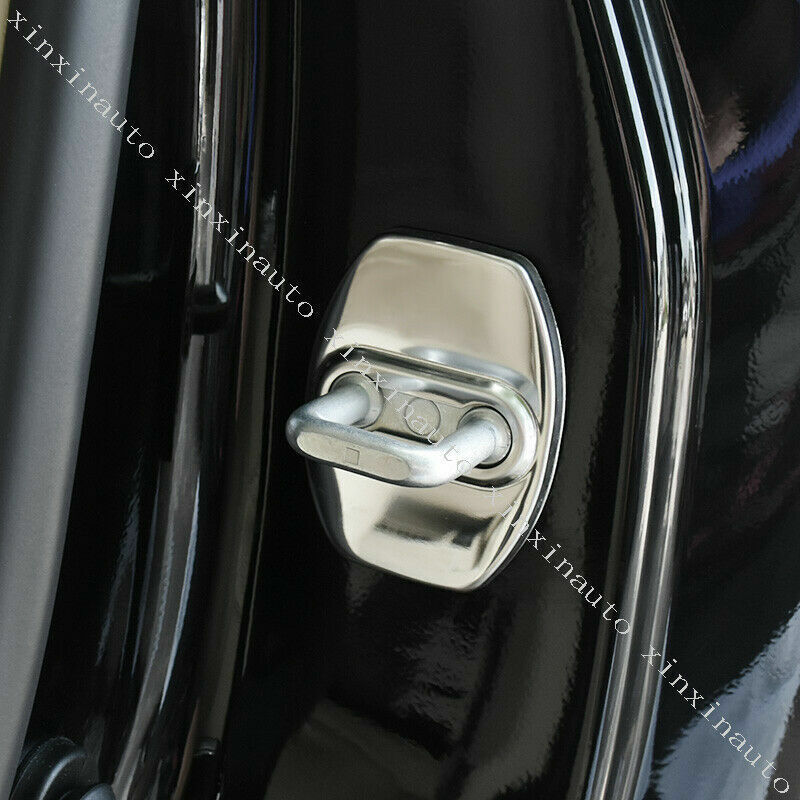 PC Black Window Pillar Posts Panel Trim Moulding Cover For RAV4 2014-2018 v