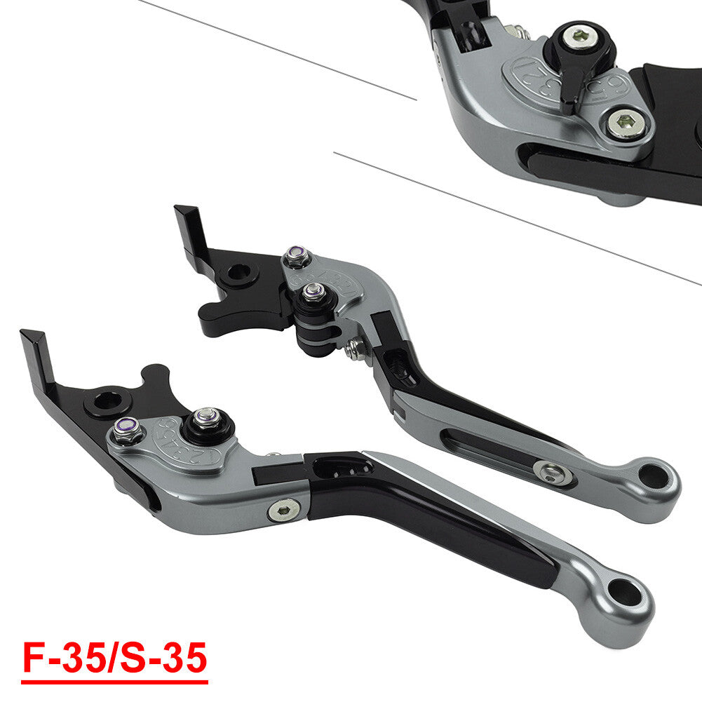Fit for Suzuki GSXR600 GSXR750 06-10 GSXR1000 Folding Extendable Brake Clutch Levers Q