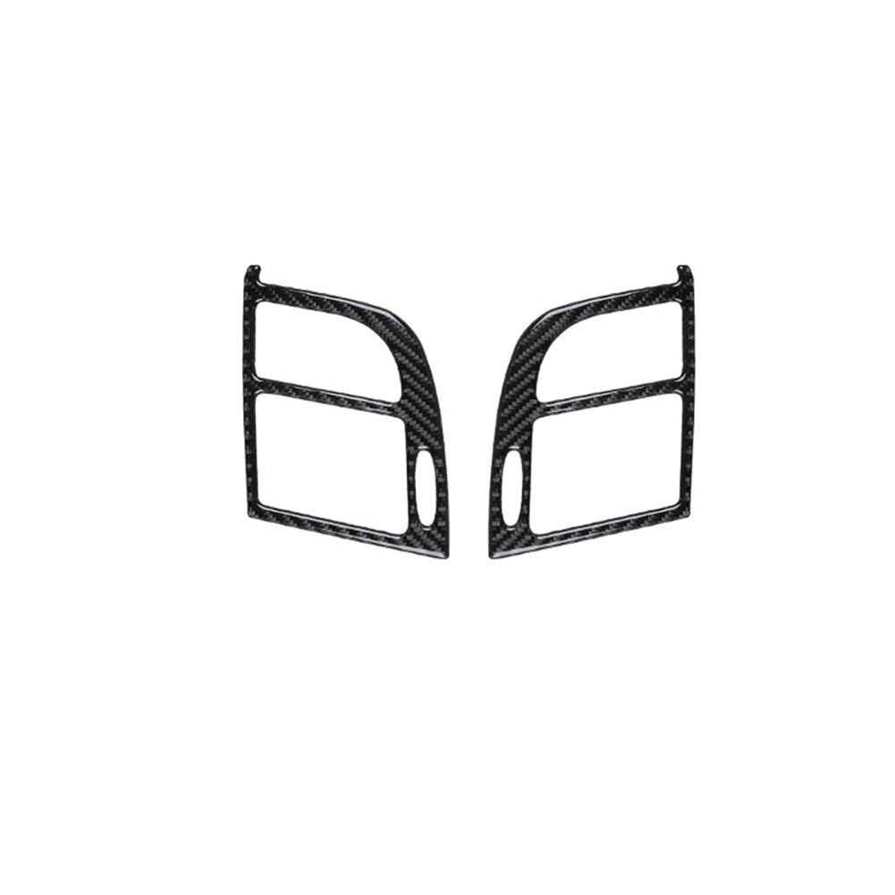 Red Carbon Fiber Floor Console Rear Cover Trim for LEXUS RX330 RX350 2004-2009 v