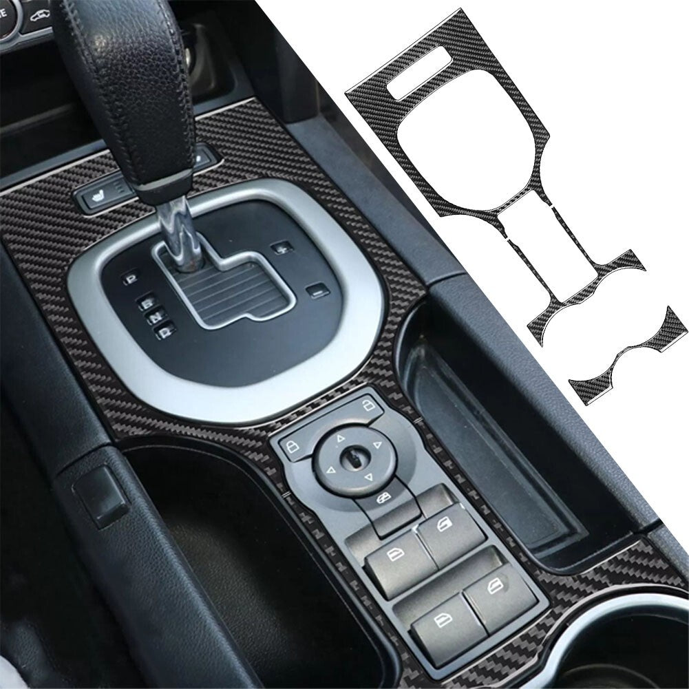 Real Carbon Fiber Center Console Gear Shift Panel Cover for Pontiac G8 2008-2009