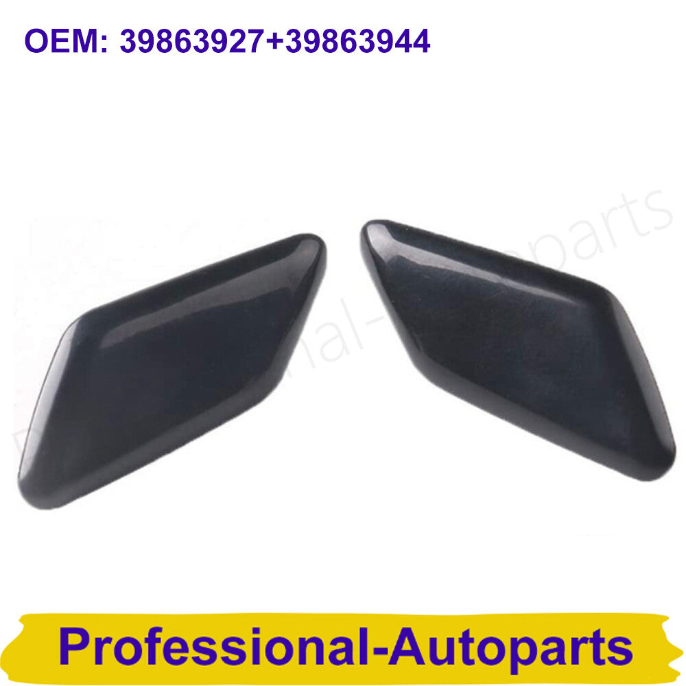1Pair Front Headlight Washer Nozzle Cover Cap for Volvo 2011 2012 2013 Q