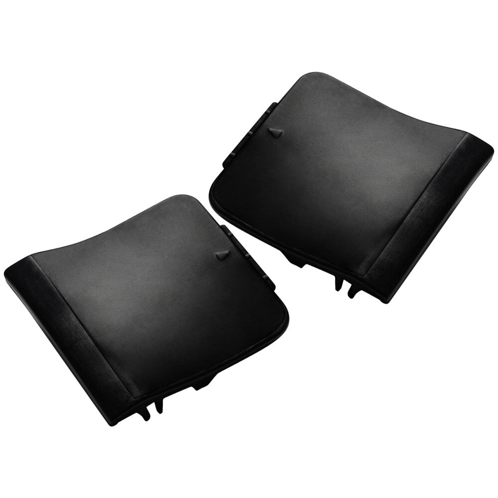 2Pcs Rear Bumper Tow Hook Cover Left+Right Unpainted For X3 F25 M 2010-2013 Q