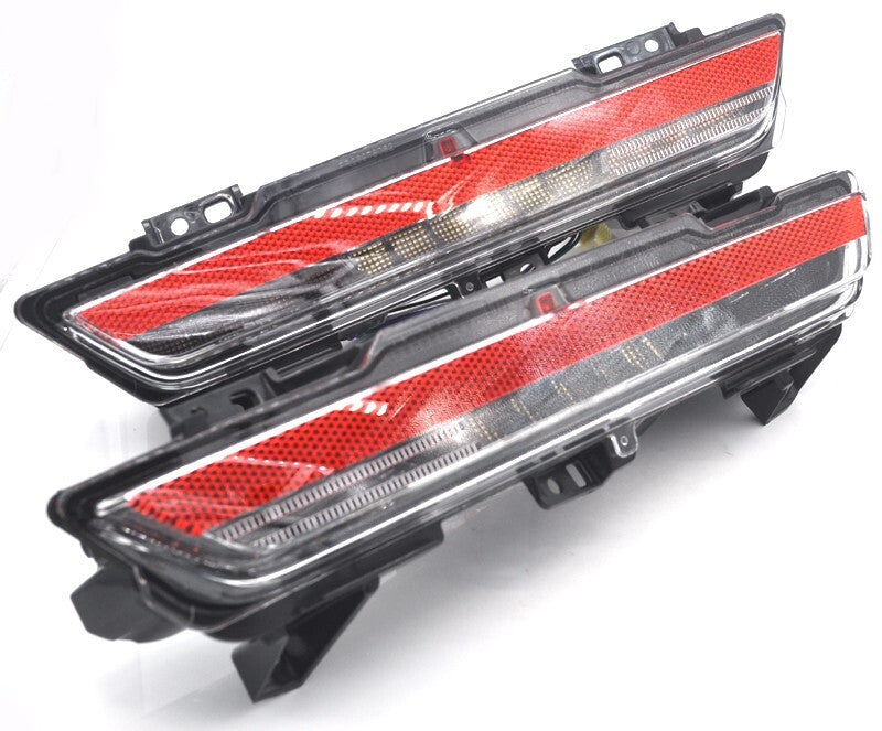 2x Red Bumper Fog Lamp Light Rear reflector For Land for Range Rover P530 2023-2024 v