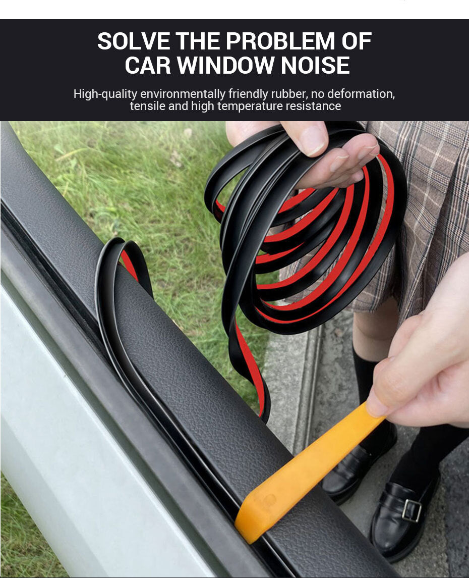 13-foot for Mini Cooper Accessories V-shaped Side Window Trim Edge Mold Sealing Strip - n